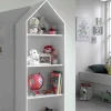 Armoire cabane enfant en bois blanc - AR2027-2