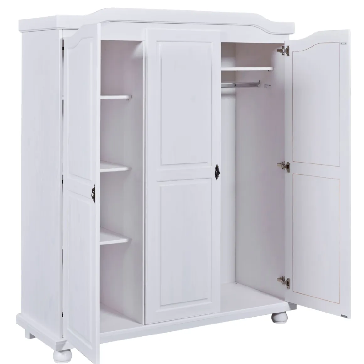 Armoire en bois massif 3 portes