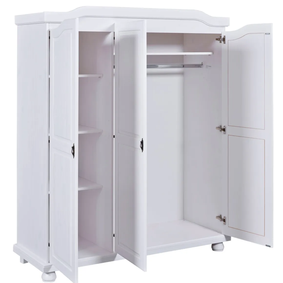 Armoire en bois massif 3 portes