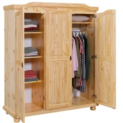 Armoire en bois massif 3 portes