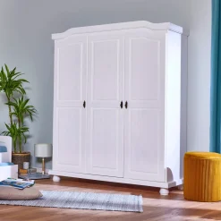 Armoire en bois massif 3 portes