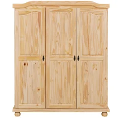 Armoire en bois massif 3 portes
