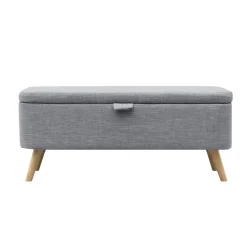 Banc de lit avec coffre de rangement - BA17024