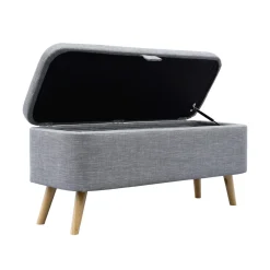 Banc de lit avec coffre de rangement - BA17024