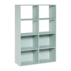 Bibliothèque 8 cases de rangement en bois - BI17036