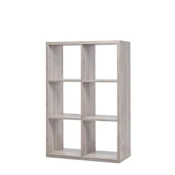 Bibliothèque 6 cases en bois - BI7077