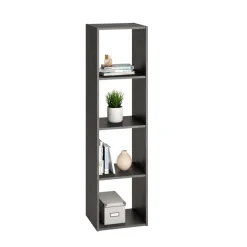 Bibliothèque 4 cases en bois - BI13010