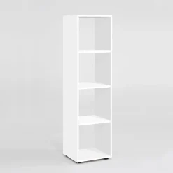 Bibliothèque 4 cases en bois - BI13010