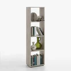 Bibliothèque 4 cases en bois - BI13010