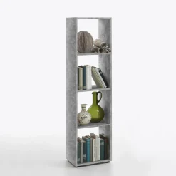 Bibliothèque 4 cases en bois - BI13010