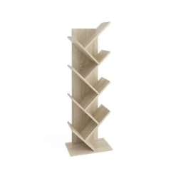 Bibliothèque 7 plateaux en bois - BI13031