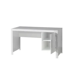 Bureau blanc 1 porte enfant BU2011 - Terre de Nuit