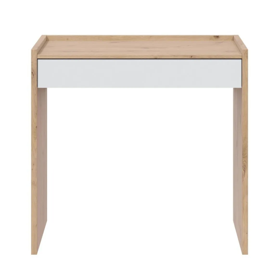 Bureau en bois avec tiroir