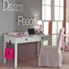 Bureau en bois blanc BU2001