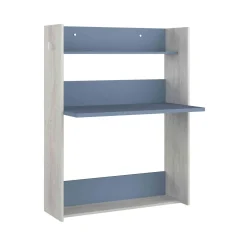 Bureau enfant à paroi en bois grisé - BU9018