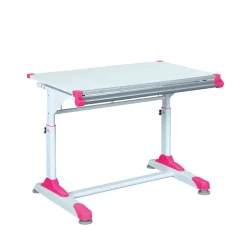 Bureau enfant à plan inclinable en bois blanc - BU12061