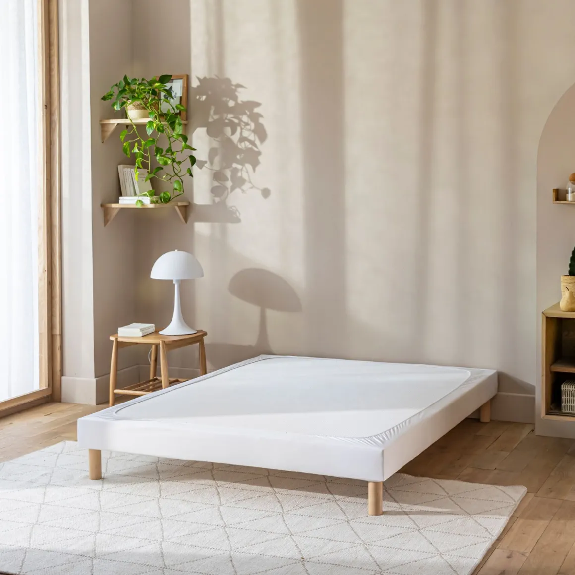 Cache-sommier coton jersey