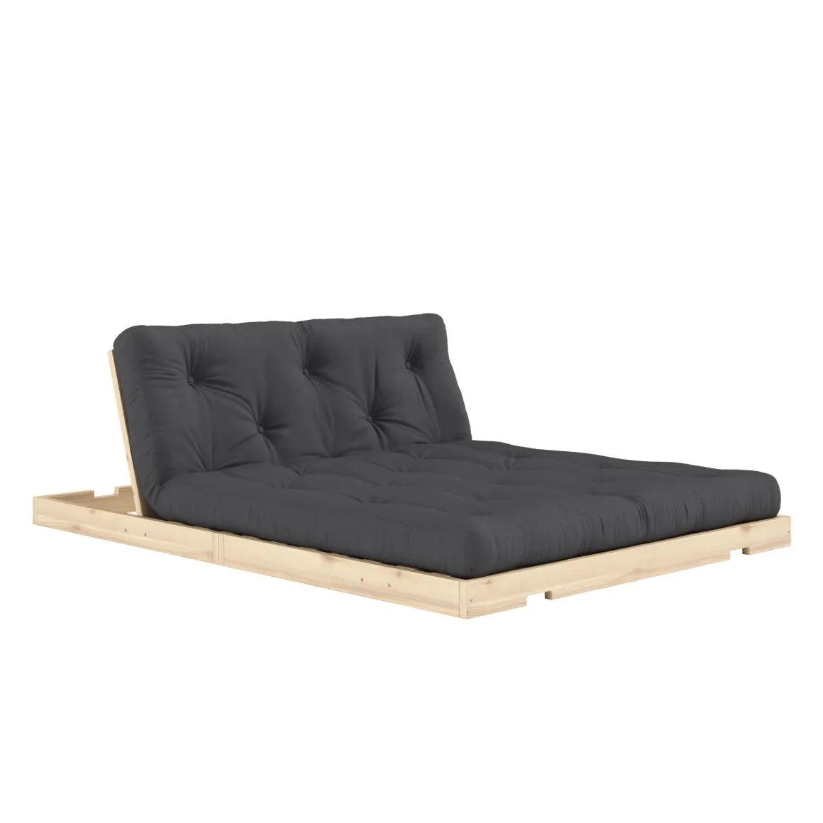 Canapé convertible en pin massif avec futon FLIP