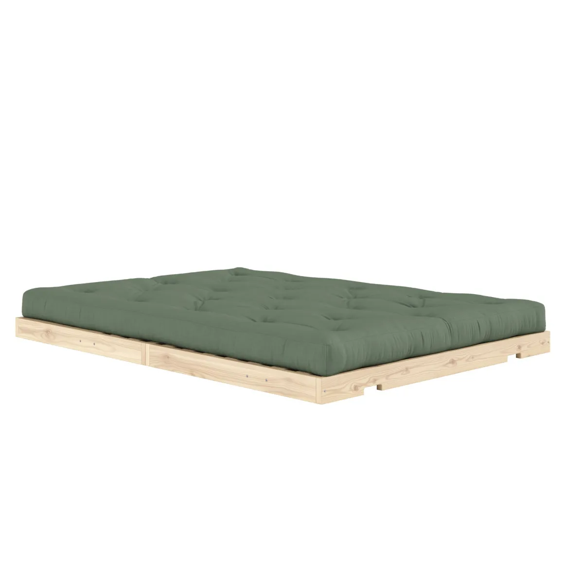 Canapé convertible en pin massif avec futon FLIP