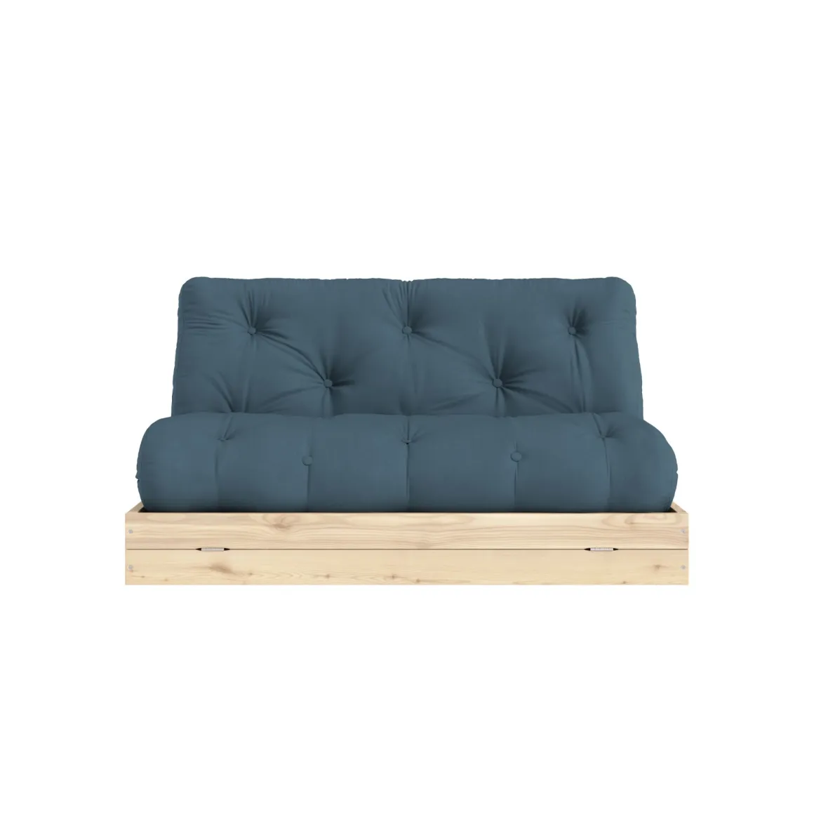 Canapé convertible en pin massif avec futon FLIP