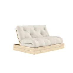 Canapé convertible en pin massif avec futon FLIP