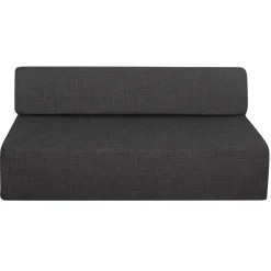 Chauffeuse convertible 2 places en mousse coloris unis - Terre de Nuit
