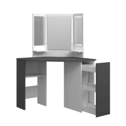 Coiffeuse enfant avec miroirs en bois - CF9023