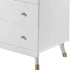 Commode enfant 3 tiroirs en bois blanc - CO2035
