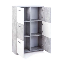Commode 6 portes en bois - CO12053-2