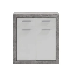Commode 2 portes 2 tiroirs - CO13055