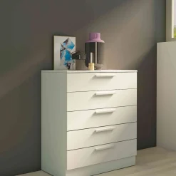 Commode 5 tiroirs en bois - CO9022