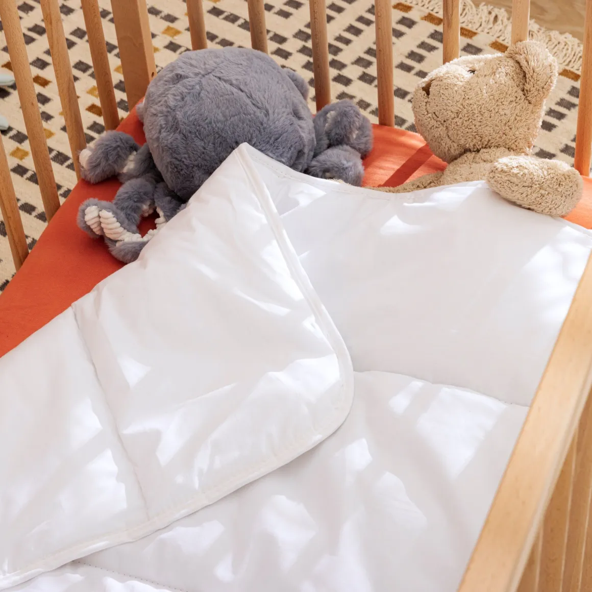 Couette bébé coton bio Someo 80x120