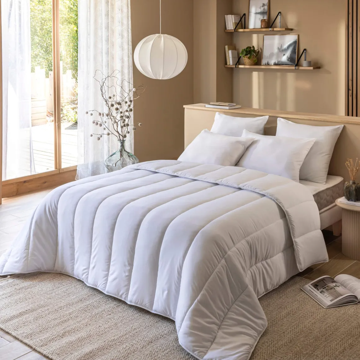 Couette chaude hiver 500gr/m²