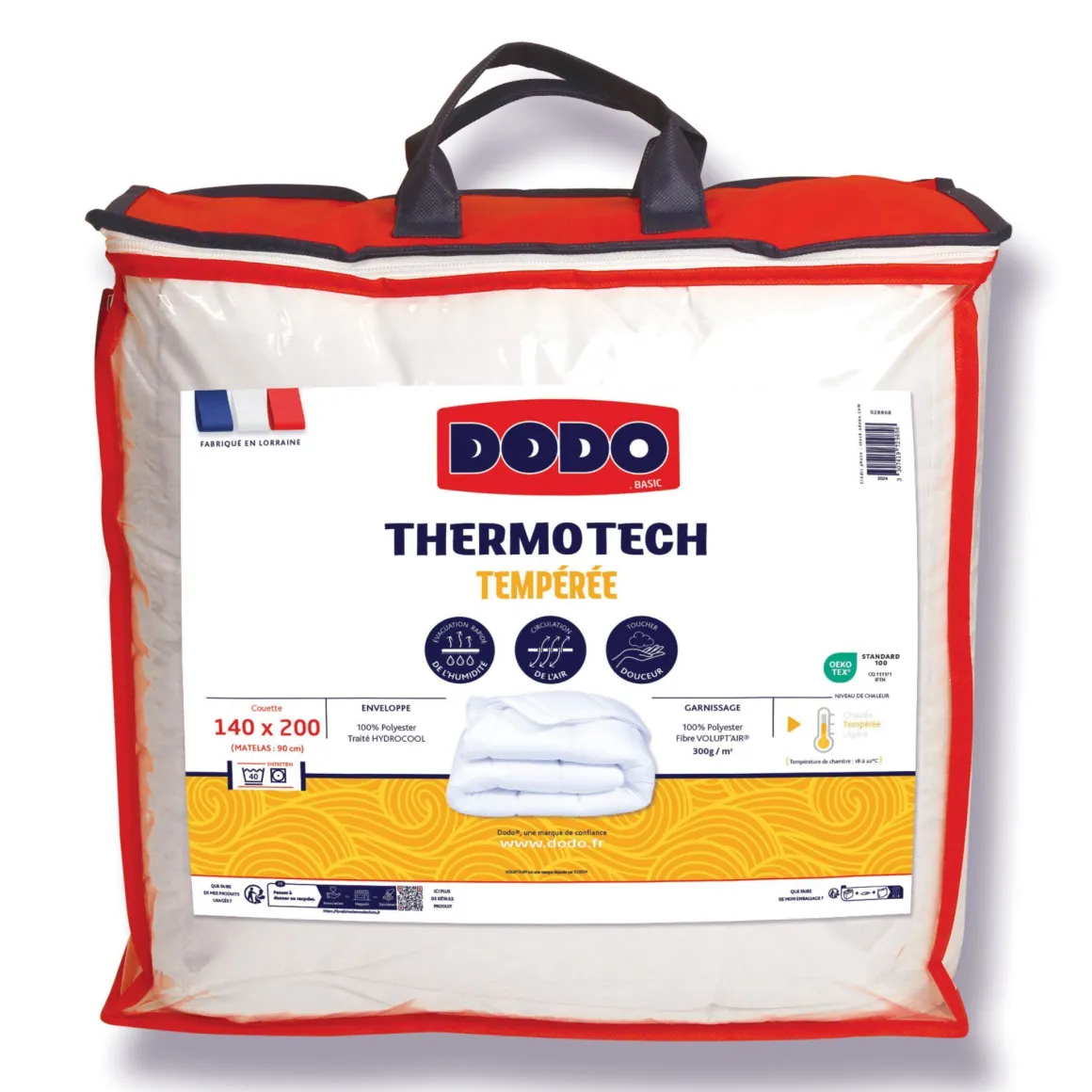 Couette Dodo Thermotech tempérée