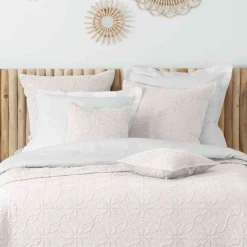 Couvre-lit microfibre lavée matelassé Florette 240x220 cm