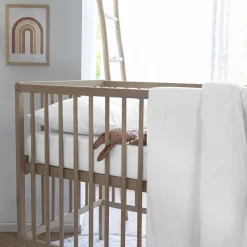 Drap housse bébé coton lavé - SOMEO