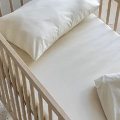 Drap housse bébé coton lavé - SOMEO