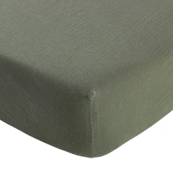 Drap housse bébé gaze de coton NOA