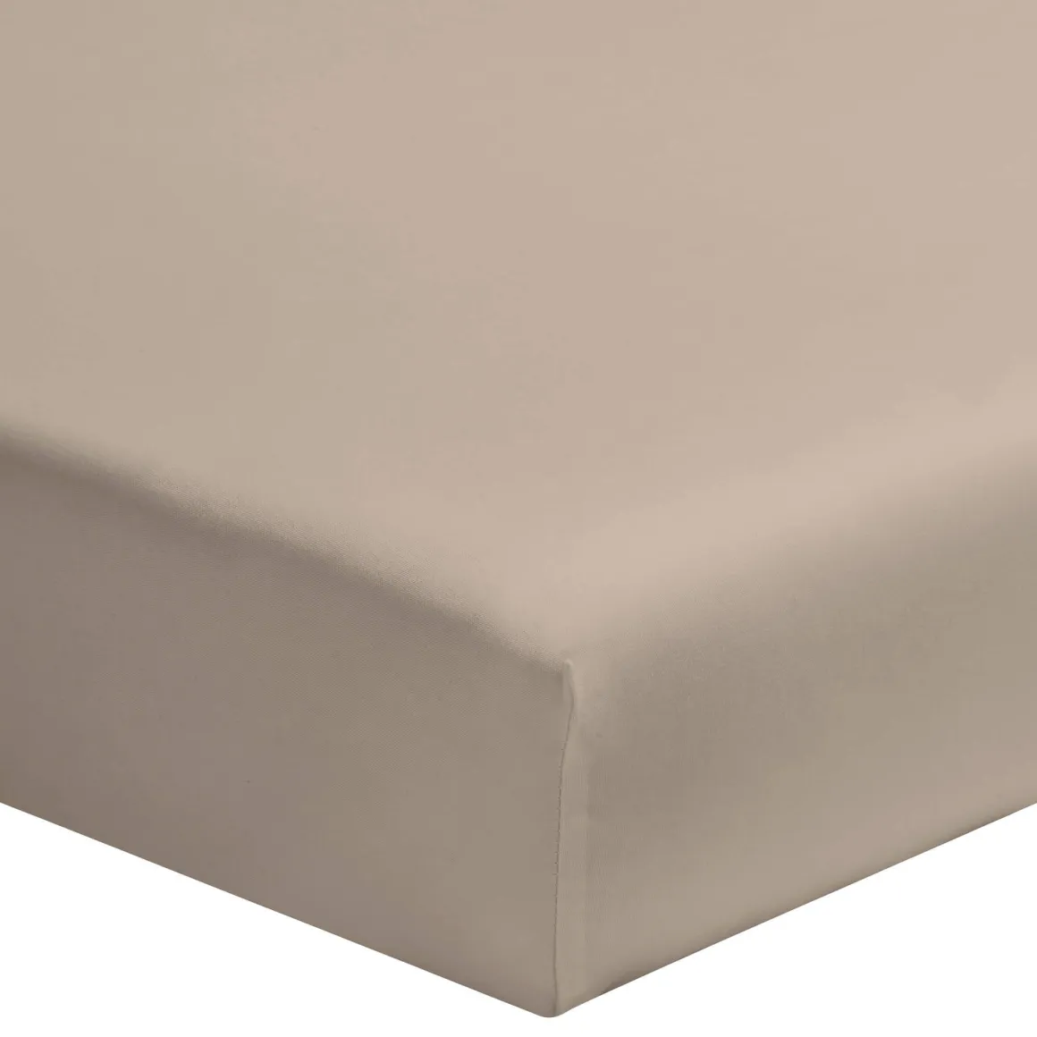 Drap housse bébé gris argent percale bonnet 15 cm