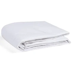 Drap housse blanc pour canapé lit bonnet 15 cm