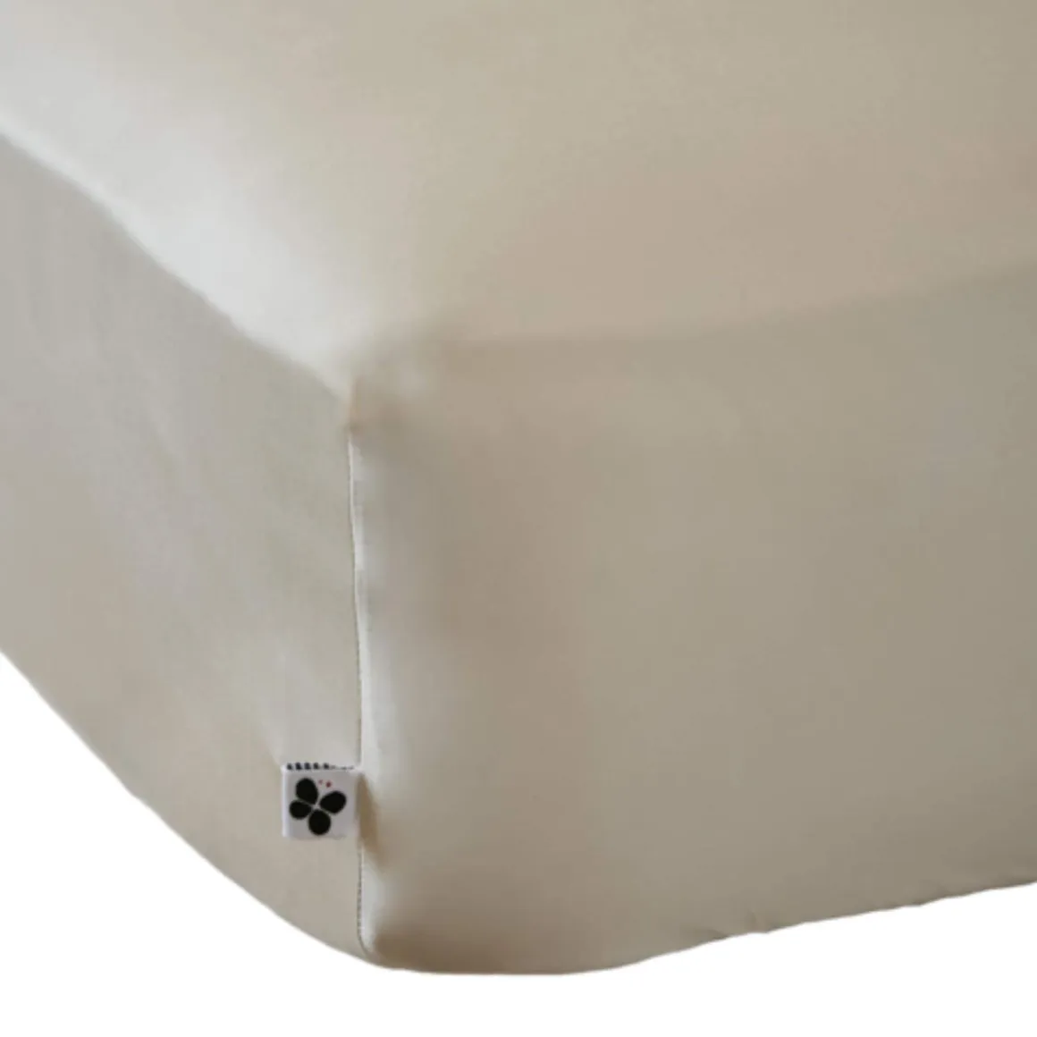 Drap housse bonnet 30 cm en bambou uni