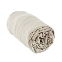 Drap housse bonnet 30 cm en bambou uni