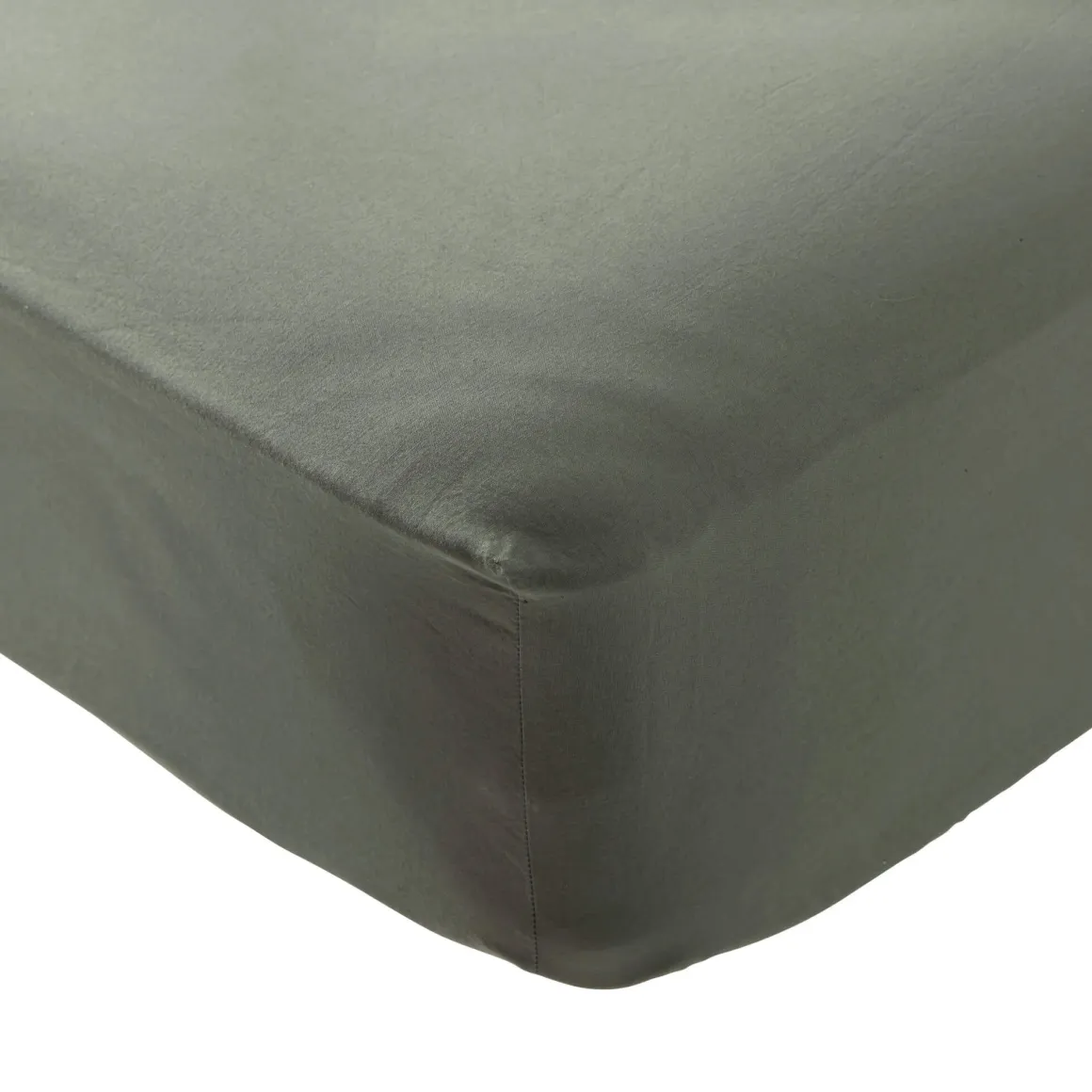 Drap housse coton lavé bonnet 40 cm - SOMEO