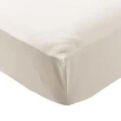 Drap housse coton percale bonnet 30 cm - SOMEO