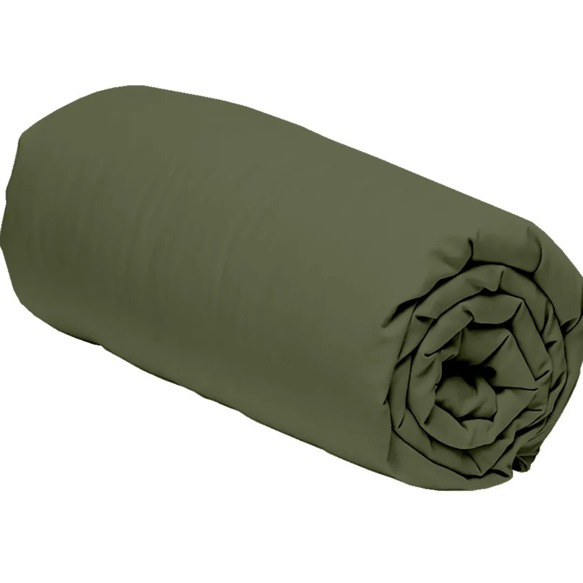Drap housse percale de coton bonnet 30 cm Terre de Nuit