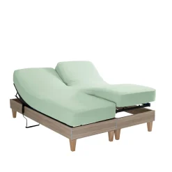 Drap housse pour lit articulé jersey extensible