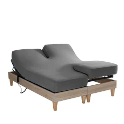 Drap housse pour lit articulé jersey extensible