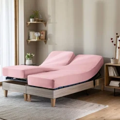 Drap housse pour lit articulé jersey extensible