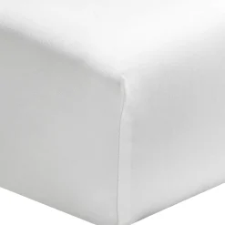Drap housse pour lit articulé percale 80 fils/cm² bonnet 30 cm