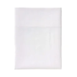 Drap plat blanc 100% lin